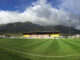 Stadio Teofilo Patini di Castel di Sangro, sede della presentazione della squadra del Napoli il 12 agosto 2026