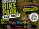 Ciclisti in mountain bike al Bike Park di Pizzalto a Roccaraso durante il Ride Party del 30 agosto