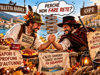 Locandina delle feste del 31 ottobre a Opi e Villetta Barrea, Alto Sangro